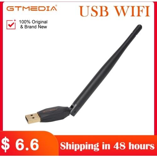 2.4GHz FREESAT USB WiFi With Antenna For Freesat v8 V7 HD V8 Super Digital Satellite Receiver Receptor For HD TV Set Top Box