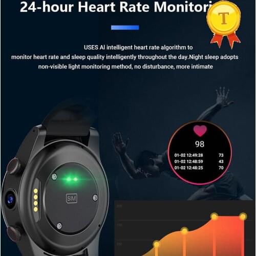 2021 newest IP68 swimming Waterproof 4G TDD FDD LTE round Smart Phone watch 4GB RAM 64GB ROM Smart Watch for ios android man
