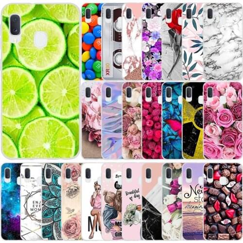 5.8'' For Samsung Galaxy A20e Case Fashion Slim Silicone Soft TPU Back Cover Coque For Samsung A20E A 20E Phone Cases Capas