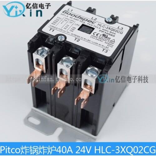 Pitco fryer fryer PP10560 40A 24V HLC-3XQ02CG three-phase AC contactor