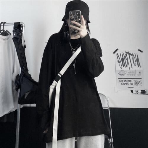 Long sleeve T-shirt for womens spring and autumn wear bottoming shirt