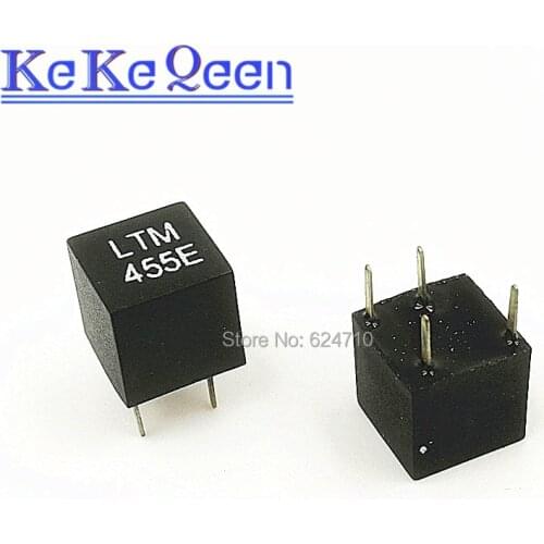LTM455EU CFTM455E CFU455E LTM455E 2+2 DIP-4 455KHZ Ceramic filter for communication signal relay