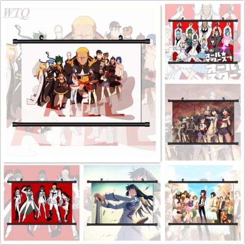 Kill La Kill Matoi Ryuuko Kiryuuin Satsuki Mako HD Print Anime Posters Canvas Painting Wall Decor Wall Art Picture Home Decor