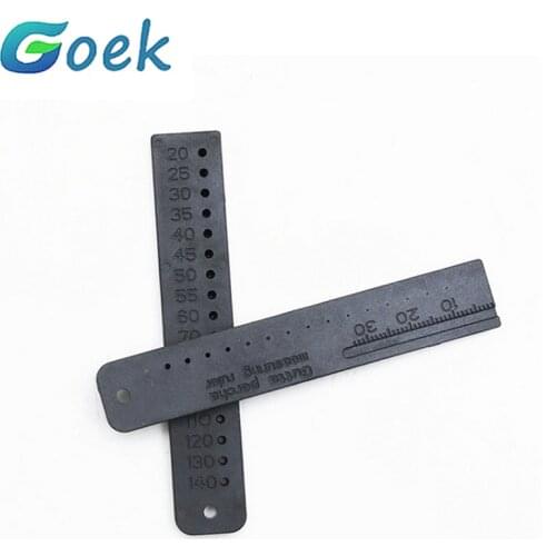 Dental Gutta-percha Measuring Ruler Dentistry Tools Laboratory Teeth Supplies