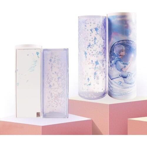 NBX multifunctional case with code pink calculator Childrens cute pencil cases and stationary for high school and boys Girls