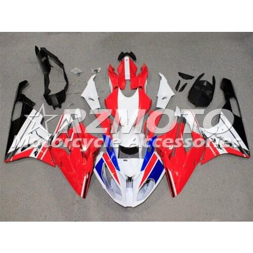 New ABS Plastic Shell Motorcycle Fairing kit Fit For BMW S1000RR 2015 2016 15 16 Bodywork set Custom Red White