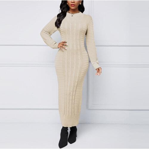 Модные трикотажные платья Oten China At AliExpress