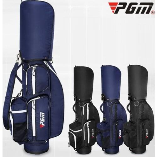 Pgm Golf Standard Bag Adjustable Men Golf Air Bag Large Capacity Ball Bag Multi-Function Travel Package Can Hold 5 Clubs D0479