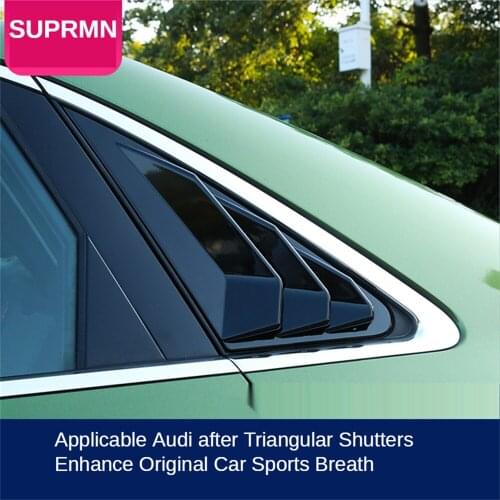 Suitable for Audi A4L/S4/A6L/A5/A3/A7/A8L/S5 modified car window blinds body sequin decoration accessories