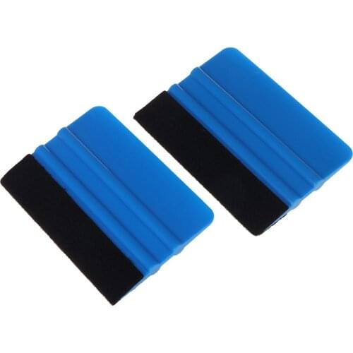 Vinyl Wrap Film Card Squeegee Car Foil Wrapping Suede Felt Scraper Auto Car Styling Sticker Accessories Window Tint Tools