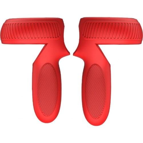 1 Pair Protective Skin Dust-proof Wear-resistant VR Handle Grip Protective Cushion with Hanging Strap for Oculus-Quest 2