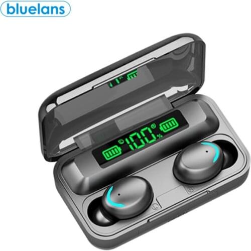F9-5C TWS Bluetooth 5.0 Rechargeable Wireless Earphones Touch Control Active Noise Reduction High-Definition Call With Mic
