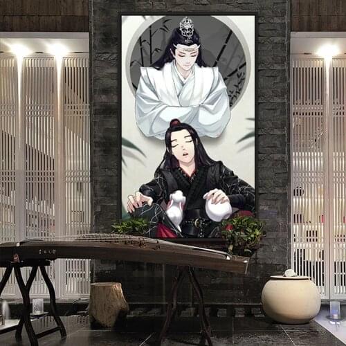 Paint by number art painting by numbers super fire Chenqingling Xiao Zhan Wang Yibo genuine Wei Wulan forgets the machine