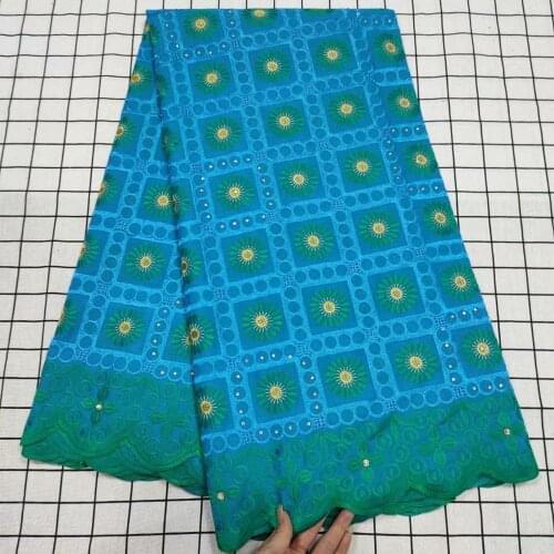 Hot selling tissu african swiss voile lace dentelle blanche 100%cotton lace fabric french dry cotton lace fabrics 5yards/lot