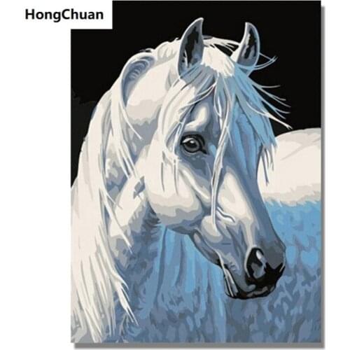Horse cartoon mural 5D DIY round/square diamond painting embroidery mosaic cross stitch home decoration new year gift