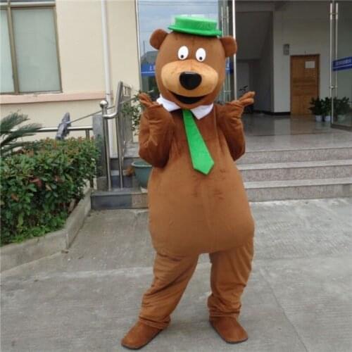 New Brown Bear Mascot Costume Halloween Suit Cosplay Party Game Dress Outfit Adult Cartoon Character COSPLAY