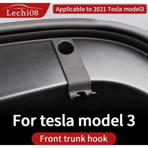 Front luggage hook For Tesla Model 3 accessories 2021 car accessories Model 3 Tesla three accessories
