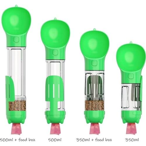 Pet Dog Water Bottle Feeder Bowl Portable Water Food Bottle Pets Outdoor Travel Drinking Dog Bowls Water Bowl for Dogs