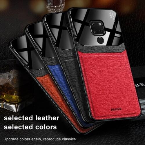 Luxury PU Leather Phone Case Shockproof for Huawei Honor 8x 9x 10 20 P20 P30 Lite Pro Mate 20 Pro Business Protector Phone Cover