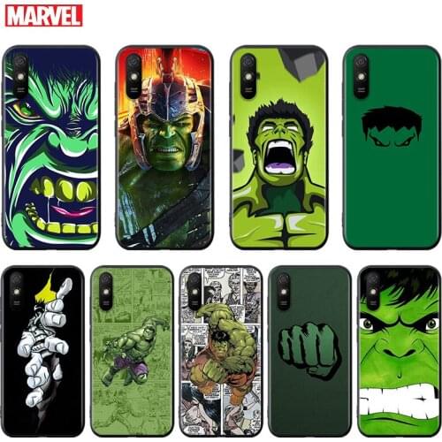 Silicone Cover Hulks Avengers For Xiaomi Redmi K40 K30i K30T K30S K20 10X GO S2 Y2 Pro Ultra Black Phone Case