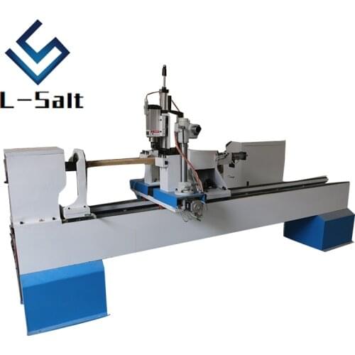 Machine lathe New China wood turning automatic cnc wood lathe machine