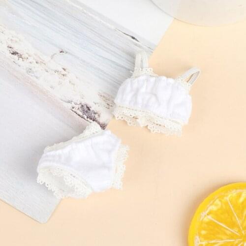 1:6 Dollhouse Miniatures Outfits Underwear Camisole Doll Outfits Decoration