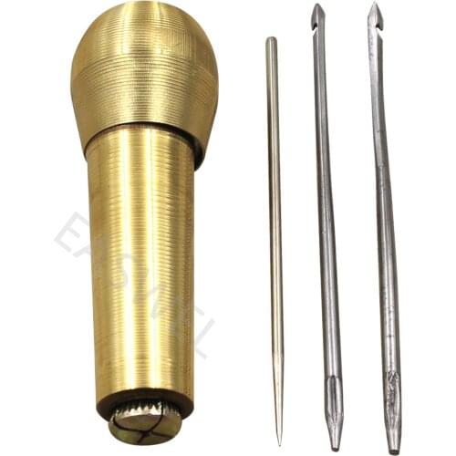 1sets Sewing Shoe Repair Tool Sewing Tools Needle Awl Leather Craft Kit Tools