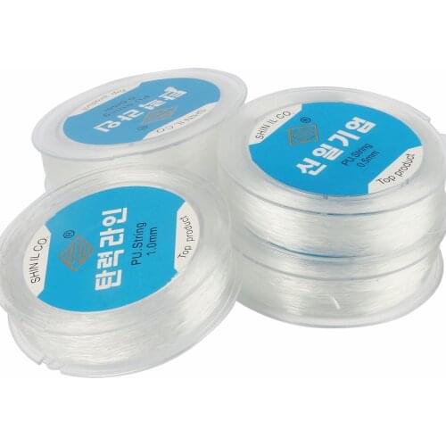 100m 1Roll Strong Elastic Crystal Line 0.5-1mm Stretchy Thread String Beading Cords For Jewelry Making DIY Bracelet Accessories