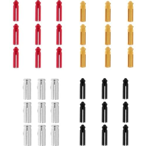 36 Pieces Anodized Aluminum Dart Flight Savers Protectors Darts Accessories for Steel Soft Tip - Fit for Indoor Game Play