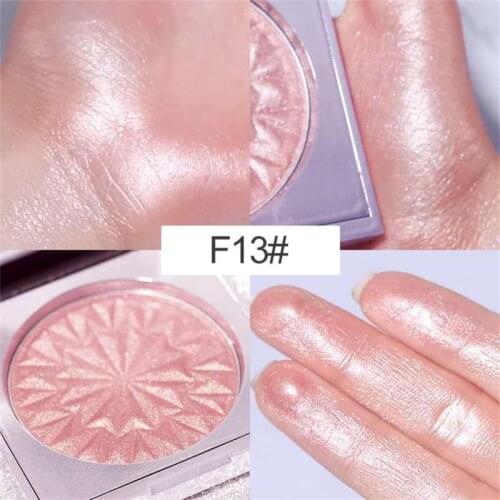 4 Colors Highlighter Powder Glitter Trimming Palette Bright Pearl Illuminator Shimmer Diamond Face Coutouring Makeup TSLM2