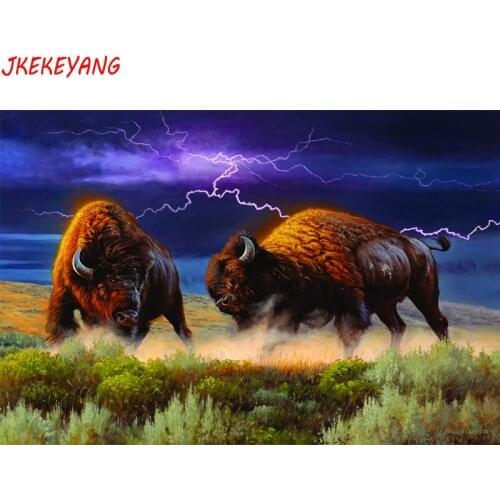 5D DIY square/round Diamond painting Yak Cross Stitch Diamond Embroidery Pattern Rhinestone J1710