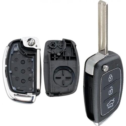3 Buttons Car Remote Key Shell Fit for Hyundai / Santa / Fe Sonata / Tucson Accent I30 / I40 / I45 Car Auto accessories