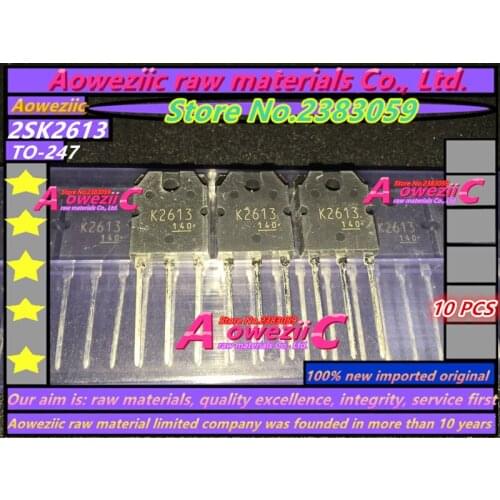 Aoweziic 100% new imported original 2SK2613 K2613 TO-247 N Channel Field Effect 1000V 8A