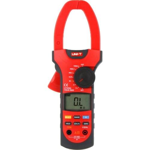 UNI-T UT209A Digital Clamp Meter Multimeter Professional True-RMS LCD Multifuction Ohm DMM DC AC Voltmeter AC Ammeter