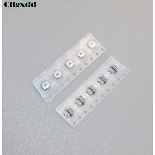 Cltgxdd 10PCS/Lot Tortoise Touch Tactile Tact Push Button Switch Side Key Middle Switch Phone GPS MID Tablet SMD 4Pin 4x1.4x3.5