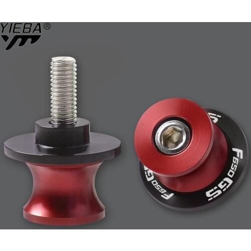 FOR BMW F650GS F650 GS F650G S 2008-2012 2009 2010 2011 2012 8MM Motorcycle Swingarm Spools Slider Stands Screws