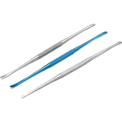 Titanium alloy stainless steel Freer periosteal elevator double-ended ophthalmic surgical instruments round handle