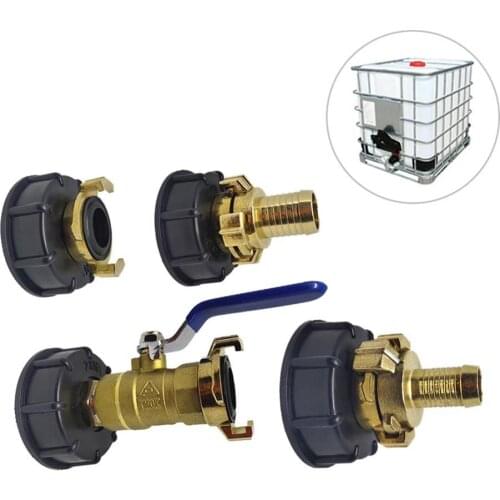 IBC Ton Barrel Joint Gardening Accessories Hose Coupler IBC Ton Barrel Joint S60*6 Thick Wire Ton Barrel Fitting Grid Clamp Head