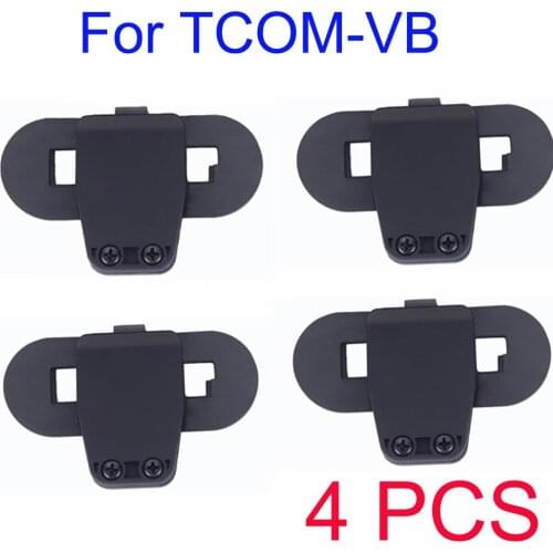 4 PCS Clip Accessory for TCOM-VB/TCOM-SC Bluetooth Waterproof Helmet Bluetooth BT Interphone motorcycle bluetooth intercom