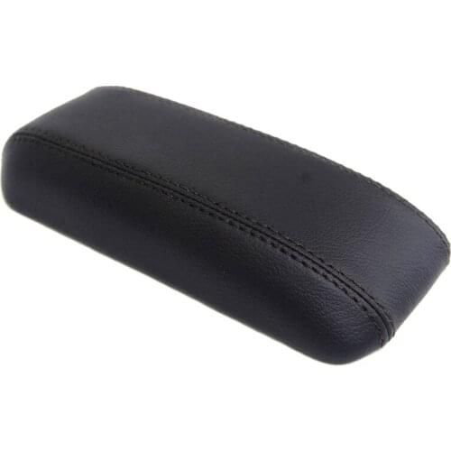 Center Armrest Leather Cover For Honda Civic 1996 1997 1998 1999 2000 Car Central Armrest Box Panel Skin Cover Sticker Trim
