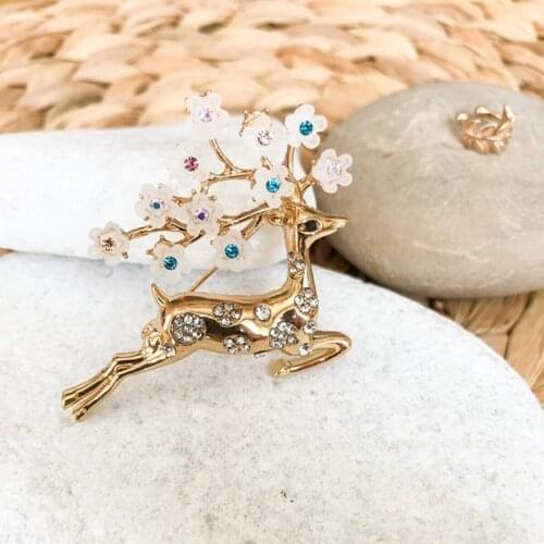 Black Parrot Figured Brooch