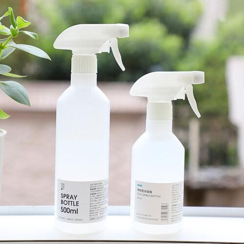 Refillable Bottles Travel Transparent Plastic Perfume Atomizer Empty Small Spray Bottle 180/350/500ml Watering Spray Pot U3