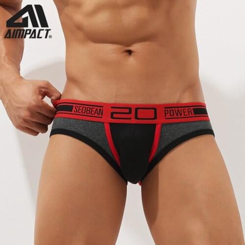 2021 Men Sexy surfing Bikini Soft Briefs Fashion Low Waist Color Contrast Underwear Surf Swimwear AM8237