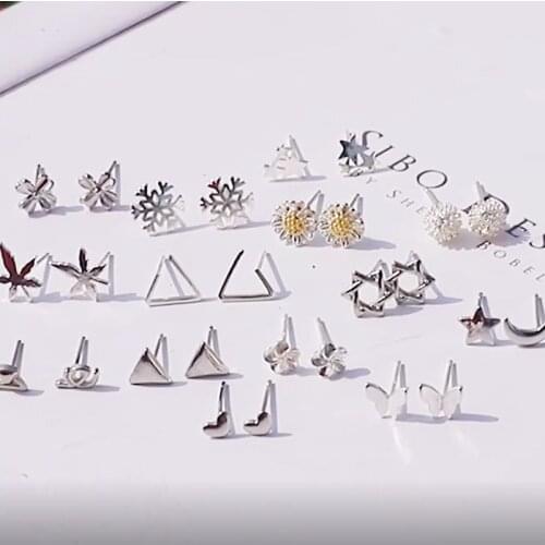 Серьги-гвоздики Nc China At AliExpress