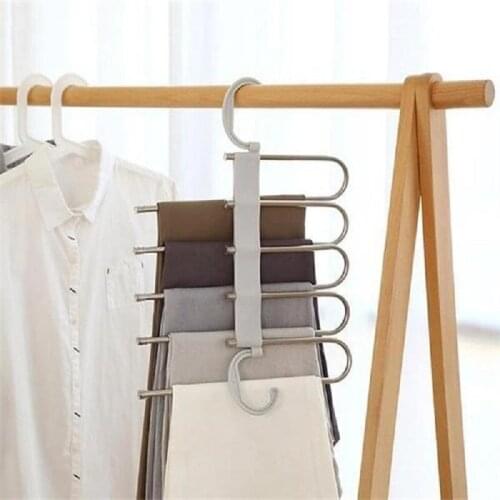 Organizer Household Accessories Tools Multi-functional Pants Rack Pants Hanger Hanger Clothes Dry Rack