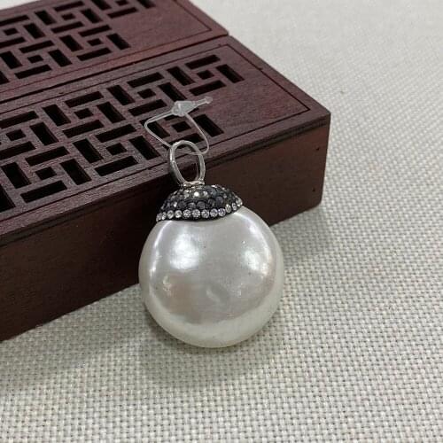 Natural Shell Necklace Pendant Fashion Vintage Jewelry Pendant Making Supplies DIY Charm Necklace Bracelet Accessories Jewelry