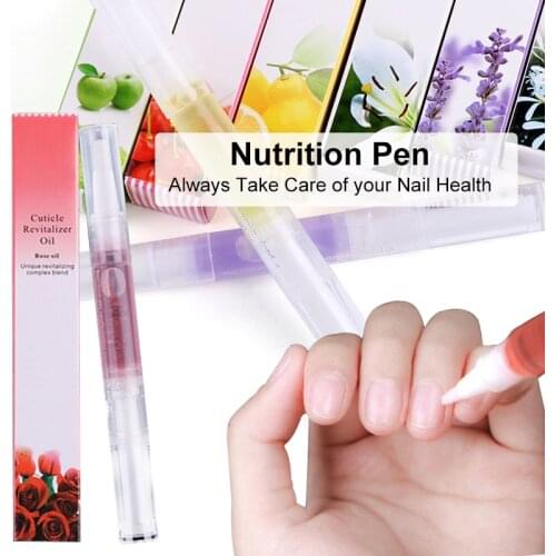 Nail Nutrition Cuticle Oil Pen Cuticle Revitalizer Nails Nourishing Treatments For Cuticle Removal 5ML Nail Nutrition Oil Pen