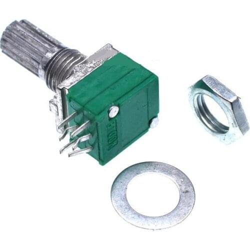 10 pcs Rv097ns Volume Potentiometer 3/5/6/8 Pin Resistance B5k10k20k50k100k Adjustable Potentiometer