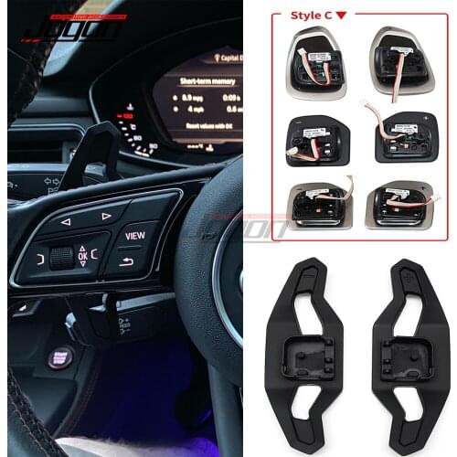 Replace Steering Wheel Paddles Shift For Skoda Octavia A5 MK2 1Z RS VRS RS Combi Scout 2010 2011 2012 Facelift Extension Shifter