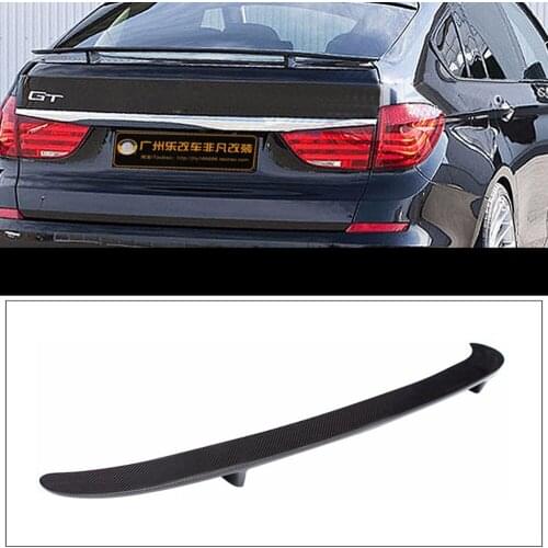Carbon fiber trunk wing spoiler for bmw 5 series F07 3 series F34 spoiler gran turismo hatchback rear bumper tuning 2010-2019